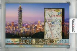 2021 Upper Deck Goodwin Champions  Taipei - Taiwan World Traveler Map Relics -Tire 1-