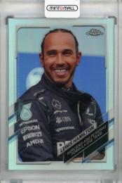 2021 Topps Chrome Formula 1 Racing Mercedes-AMG Petronas F1 Team Lewis Hamilton F1 RACERS Base Refractor(パラレル版)
