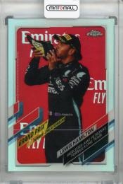 2021 Topps Chrome Formula 1 Racing Mercedes-AMG Petronas F1 Team Lewis Hamilton GRAND PRIX WINNERS Base Refractor(パラレル版)