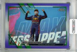 2021 Topps Chrome Formula 1 Racing Red Bull Racing Honda Max Verstappen F1 RACERS Base Purple/Green Refractor(パラレル版)