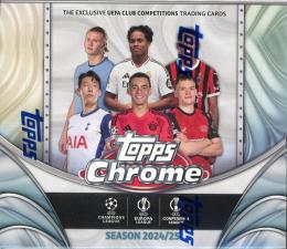 SOCCER 2024-25 TOPPS CHROME UEFA CLUB COMPETITIONS JUMBO