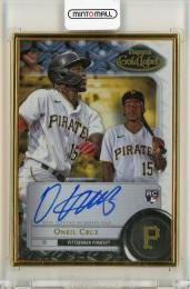 2022 TOPPS GOLD LABEL ONEIL CRUZ FRAMED AUTOGRAPH