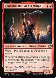 ◆予約◆【FIN】【ENG】《アラミゴの猛牛、ラウバーン/Raubahn, Bull of Ala Mhigo》