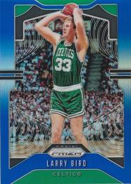 2019-20 Panini Prizm Prizms Blue #16  Larry Bird Boston Celtics 【117/199】