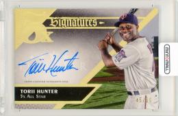 2024 Topps Five Star Torii Hunter #FTS-THO Five Time Signatures【45/50】 Minnesota Twins ※裏面角にやや白欠け有