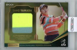 ミントモール / MINT 千葉店 / EPOCH JLPGA 日本女子プロゴルフ TOP PLAYERS 2022 山田彩歩 直筆サインカード 【03/10】《初期傷あり》