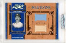 2004 Playoff Prime Cuts Mike Schmidt #MLB-78 MLB Icons Dual Relic Card【17/20】 Philadelphia Phillies