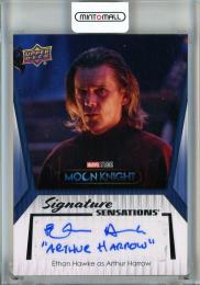 2024 Upper Deck Marvel Studios Series 1 Disney Plus Ethan Hawke as Arthur Harrow Signature Sensations Inscriptions #SSHW Auto