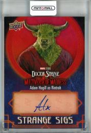 2023 Upper Deck Doctor Strange in the Multiverse of Madness Adam Hugill as Rintrah Strange Sigs #SGAH Auto