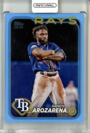 2024 Topps Baseball Japan Edition Randy Arozarena #37 Base Parallel Card【024/150】 Rays