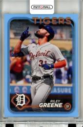 2024 Topps Baseball Japan Edition Riley Greene #175 Base Parallel Card【105/150】 Tigers