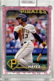2024 Topps Baseball Japan Edition Ke'Bryan Hayes #188 Base Parallel Card【53/99】 Pirates