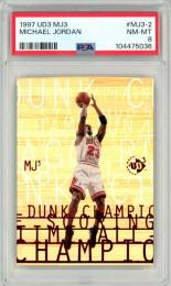 1997-98 Upper Deck UD3 MJ3 Michael Jordan 【PSA8】 Bulls