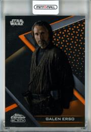 2022 Topps Chrome Black Star Wars Galen Erso Orange Refractors #73【6/25】