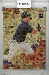 2025 BBM 東京ヤクルトスワローズ 山田哲人 Stand Out 金紙ホロPP版【19/50】