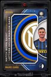 2016-17 Epoch FC Internazionale Milano Stars & Legends MWV-06 Mauro Icardi Match-Worn Shirts【1/2】