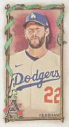 2023 Topps Allen and Ginter MLB #91 Clayton Kershaw【Mini A & G Back】パラレル版レギュラーカード