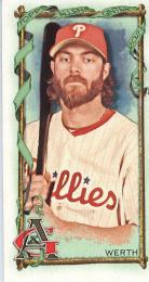 2023 Topps Allen and Ginter MLB #325 Jayson Werth【Mini】パラレル版レギュラーカード