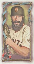 2023 Topps Allen and Ginter MLB #344 Brian Wilson【Mini】パラレル版レギュラーカード