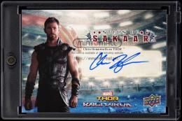 2018 Upper Deck Thor Ragnarok #SS5 Chris Hemsworth as Thor Stars of Sakaar Autographs A