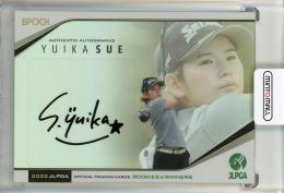 EPOCH 2022 JLPGA OFFICIAL TRADING CARDS ROOKIES & WINNERS 須江唯加 直筆サインカード【19/30】