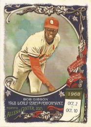 2023 Topps Allen and Ginter MLB #SS3 Bob Gibson インサートカード Spotless Spans