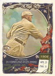 2023 Topps Allen and Ginter MLB #SS6 Cy Young インサートカード Spotless Spans