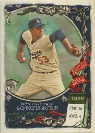 2023 Topps Allen and Ginter MLB #SS9 Don Drysdale インサートカード Spotless Spans