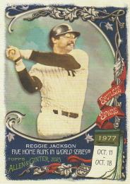 2023 Topps Allen and Ginter MLB #SS25 Reggie Jackson インサートカード Spotless Spans