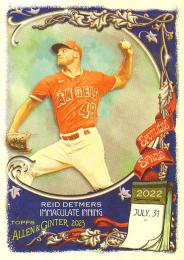2023 Topps Allen and Ginter MLB #SS27 Reid Detmers インサートカード Spotless Spans