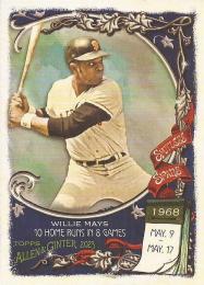 2023 Topps Allen and Ginter MLB #SS32 Willie Mays インサートカード Spotless Spans