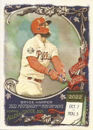 2023 Topps Allen and Ginter MLB #SS34 Bryce Harper インサートカード Spotless Spans