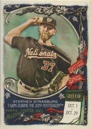 2023 Topps Allen and Ginter MLB #SS45 Stephen Strasburg インサートカード Spotless Spans