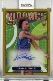 2023-24 Topps Finest Dereck Lively II Rookie Autographs Gold Refractors RC #RFADLII【26/50】