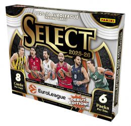 BASKETBALL 2025-26 PANINI SELECT EUROLEAGUE HOBBY