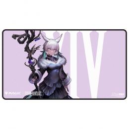 ◆予約◆Ultra・PRO MTG[ファイナルファンタジー]スティッチド(ブラック)プレイマット/ヤ・シュトラ・ルル(Y'shtola, Night's Blessed)