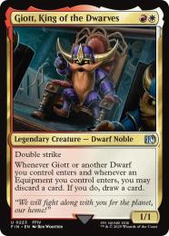 ◆予約◆【FIN】【ENG】《ドワーフの王、ジオット/Giott, King of the Dwarves》