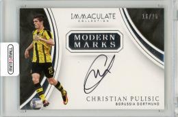 2016-17 Panini Immaculate Christian Pulisic Modern Marks Autograph(ON CARD)【16/25】 Borussia Dortmund
