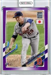 2021 Topps Japan Edition Tarik Skubal Purple【11/50】 Detroit Tigers