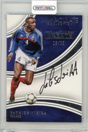 2016-17 Panini Immaculate Patrick Vieira All-Time Greats Autograph(ON CARD)【13/25】 France