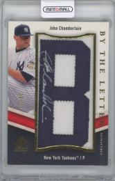2009 UD SP Authentic By The Letter Signatures / JOBA CHAMBERLAIN(New York Yankees) 【09/10】