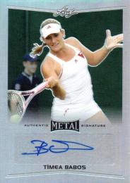 2016 LEAF Metal  Timea Babos Autograph