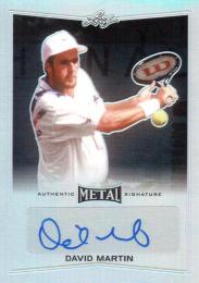 2016 LEAF Metal  David Martin Autograph