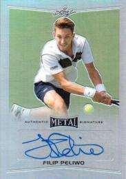 2016 LEAF Metal  Filip Peliwo Autograph
