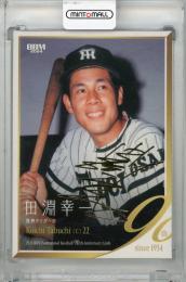 2024 BBM プロ野球90周年 田淵幸一 金箔サインカード【081/100】 阪神タイガース