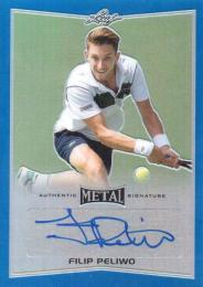 2016 LEAF Metal  Filip Peliwo Autograph 07/50