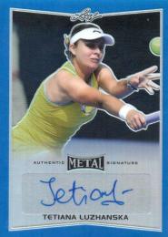 2016 LEAF Metal  Tetiana Luzhanska Autograph 35/50