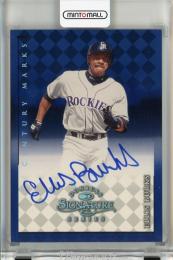 1998 Donruss Signature Series Ellis Burks Autographs Century【047/100】