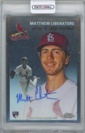 2023 TOPPS Chrome Platinum Anniversary Autographs / MATTHEW LIBERATORE(St. Louis Cardinals)