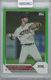2023 TOPPS Pro Debut Green Foil #PD165 / JACKSON MERRILL(Lake Elsinore Storm) 【84/99】